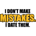 I don’t make mistakes I date them DG0056SRCS