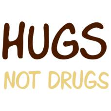 hugs not drugs DG0141SRCS