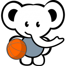 Elephant Basketball DG0031BBAL