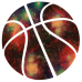 Space Basketball DG0033BBAL