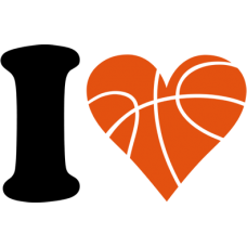 I love Basketball DG0093BBAL