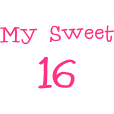 My Sweet 16 DG0006BDAY